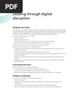 Topic Workbook - Leading in Digital Disruption 1