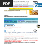 Institución Educativa Emblemática "Colegio Nacional de San José" Área de Ciencia Y Tecnología