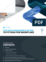 The Data Engineers Guide To Python For Snowflake