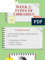 W2 - Types of Libraries