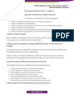 Ncert Solutions For Class 11 Accountancy Chapter 5 Bank Reconciliation Statement