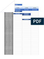 Planilha de Estudos Concursos