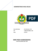 Administrasi Wali Kelas Dani