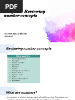 Grade 10 Session 1 Chapter 1 Reviewing Number Concepts