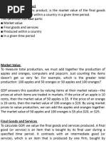 Measuring GDP and Economic Growth