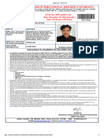 ARSHIL Admit Card - SNAP 2023