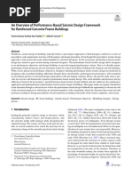 An Overview of Performance Based Seismic Design Framework For Reinforced Concrete Frame Buildings