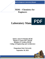 CHEM101 Laboratory Manual