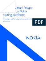 Nokia Ethernet Virtual Private Networks On Nokia Routing Platforms Application Note EN