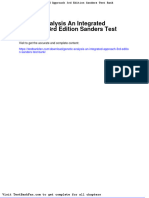 Full Download Genetic Analysis An Integrated Approach 3rd Edition Sanders Test Bank