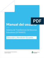 Manual para Escuela SITRARED