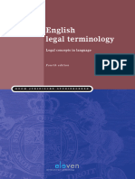 English Legal Terminology