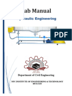 LAB MANUAL Hydraulics