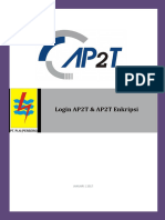 SOP Login AP2T & AP2T Enkripsi