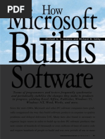 How Microsoft Builds Software