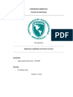 Diagnóstico Radiográfico de Lesiones Cariosas