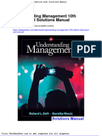 Full Download Understanding Management 10th Edition Daft Solutions Manual