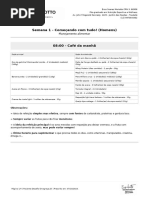 Plano Alimentar Semana 1 Homens - Desafio Emagreça Já!