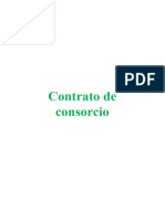 Plantilla de Consorcios