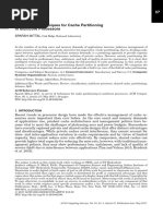 A Survey of Techniques For Cache Partitioning in Multicore Processors