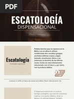 Escatología Dispensacional