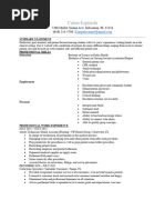 Caton Espinola Proffesional Nursing Resume 3