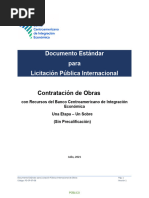 Documento Estandar para Licitacion Publica Internacional de Obras