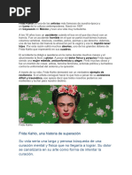 Frida Kahlo Biografia