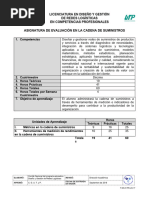 Evaluación en La Cadena de Suministros