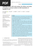 Hyun Et Al. 2017 - Efficacy and Safety of TDF To Prevent MTCT of HBV