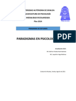 Paradigmas en Psicología II