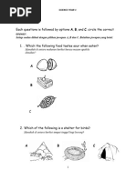 SC Y1 (Paper 1) PAT 2017