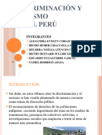 La Discriminación y El Racismo en El Peru