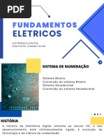 FUNDAMENTO DE ELETRICIDADE - Sistema de Numeração