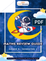 MATHS SEMESTER 1 REVIEW GUIDE - Tổng hợp hướng dẫn nội dung ôn tập (printable)