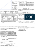 Exercicios de Analise de Demonstracao Financeira