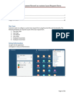 Configure Document Record As Custom Loan Request Form