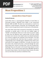 1st Moot Propostiton - March 2022