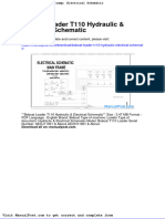 Bobcat Loader t110 Hydraulic Electrical Schematic