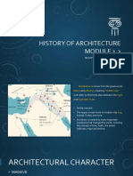 History of Architecture Module 1.2