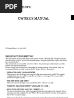 2022 CRF125F FB - Service Manual