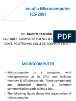 CS 208-1-3 Organization of A Microcomputer by Baldev Ram Mali