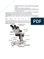 Microscope Parts and Functions