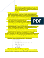 Algorith and Data Structure Revision - 1