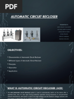 Automatic Crcuit Recloser