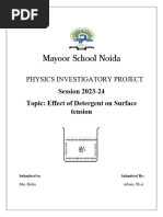 Physics Investigatory 1