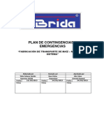 Plan de Contingencia y Emergencia