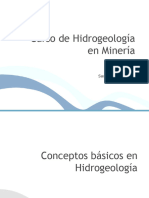 Conceptos Basicos en Hidrogeología