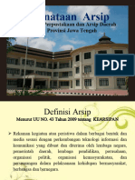 Materi Penataan Arsip