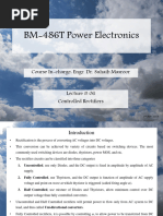 Lecture # 06 Controlled Rectifiers